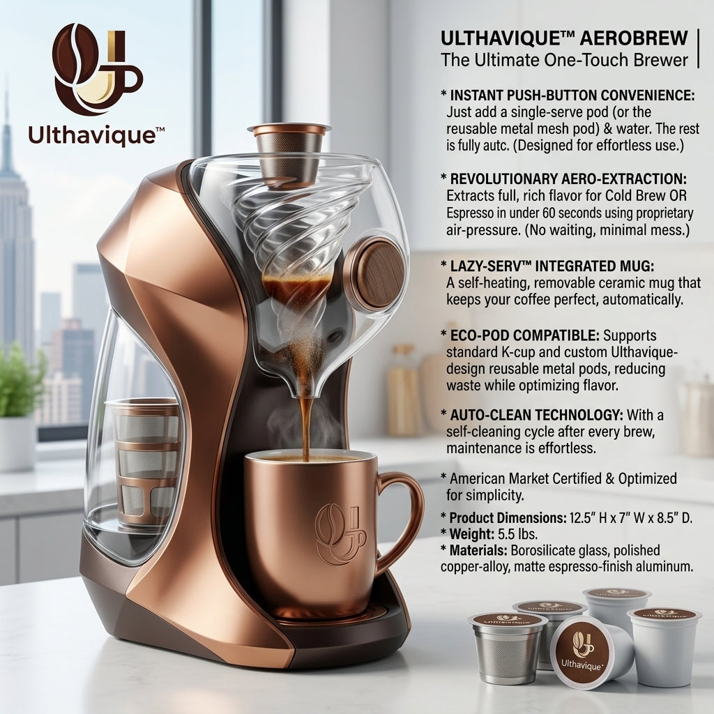 Ulthavique AeroBrew Ultimate One-Touch Brewer